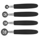 thumbnail image 2 of 4 cucharas para helado resistentes de acero inoxidable para el hogar., 2 of 6
