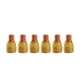 thumbnail image 3 of 40 piezas de soplete de soldadura TIG, suministros de juntas, consumibles de copa de , kit de accesorios de boquilla de cuerpo de boquilla de Yotijar Lente de gas del soplete de soldadura, 3 of 7