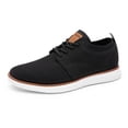 thumbnail image 2 of PLERISE Men's Lightweight Knit Sneakers Mesh Lace-Up Casual Walking Shoes Breathable Flexible Comfort for All-Day Wear, 2 of 9
