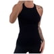 thumbnail image 1 of Camiseta sin mangas con cuello redondo para mujer, tallas grandes - Poliéster, prenda informal lisa para primavera/otoño, 1 of 8