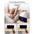thumbnail image 3 of Reloj despertador digital Roxicosly Loud para dormitorios que duermen mucho, 3 of 7