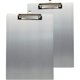 thumbnail image 2 of 2pcs Aluminum Clipboard, with Clip, Heavy Duty High Quality Aluminum Clipboards, Ideal for Daily Work European Version, 2 of 5
