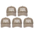 thumbnail image 1 of Trump Vance 2024 Sombrero Bordado Papá Ajustable para Hombres Mujeres (caqui) Rojo, 1 of 7