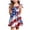 ZA-Navy, variant on WUANDIXFA Toddler Dress Girls 4th of July Dress American Flag Dress Kids Patriotic Clothes Stripe Sleeveless Dresses 3-4 Years,Multicolour