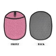 thumbnail image 2 of Pofeuu Fish Scales Print Silicone Pot Mat Mitten With Hanging Loop Heat Resistant Oven Mitts Non-Slip Bbq Baking Smoking Potholders, 2 of 7