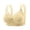 Beige, variant on IFNWSV Wireless Bras for Women Lightly Lined Push Up Bra Breathable Seamless Adjustable Daily Lingerie Black 42BC