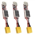 thumbnail image 1 of 3X 2S-6S Lipo Lithium Battery XT60 to USB Charger Converter with Voltage Display Adapter Board, 1 of 5