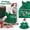 D, variant on Christmas Porch Goose Outfit, Green Holiday Outfit with Lace Trim, Cute Doll Clothes for Porch Goose Statue Christmas Home Decor