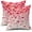 A-love Hearts, variant on Yellow Daisy Flowers Pillow Covers Spring Summer Floral Bloom Decorative Pillow Cases Seasonal Modern Throw Pillows 18X18 Inch Set of 2 Farmhouse Home Decor for Sofa Couch