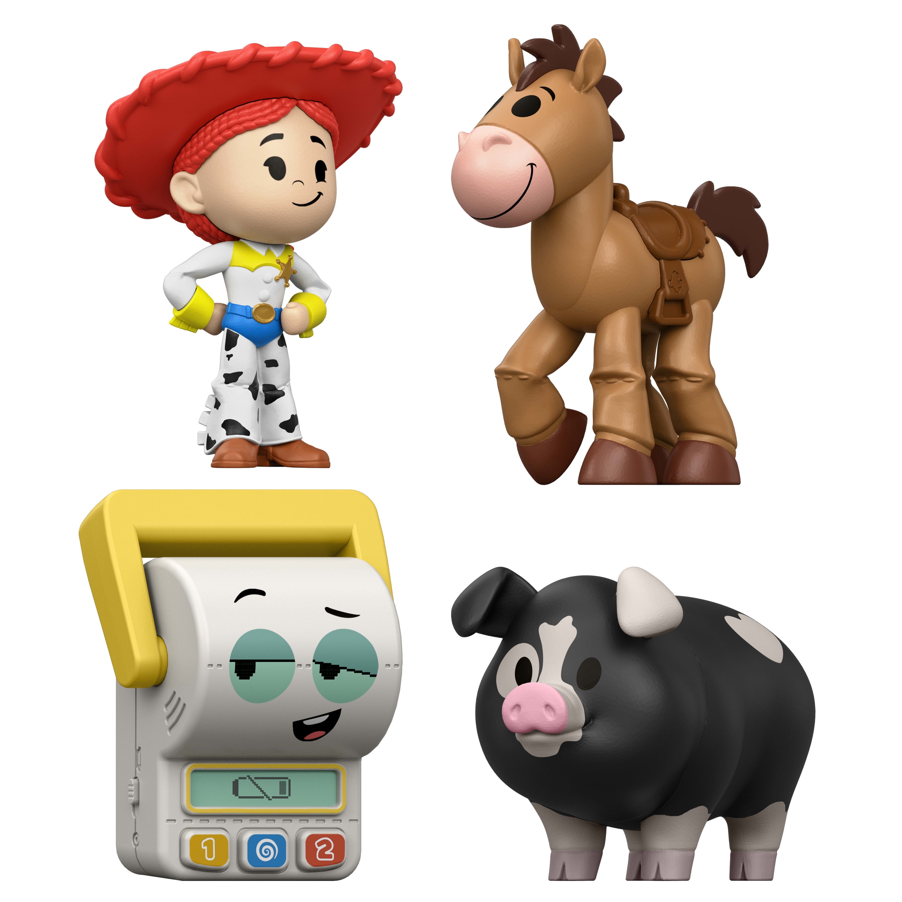 Disney and Pixar Toy Story 5 Small Stars Blaze’s Family Ranch Surprise Stylized Mini Figures 4 Pack