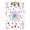 Gold, variant on Snowflakes Red Blue Dots Acrylic Clipboard Drawing Board with Hook Writing Pad File Storage A4 Size Gold 12.5" x 9"