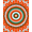Orange, Pattern 3, variant on ODIKA 2x3 Machine Washable Non-Slip Area Rug, Minimalist Nordic Hexagon Honeycomb Scandinavian High Traffic Rug, Green, 586492