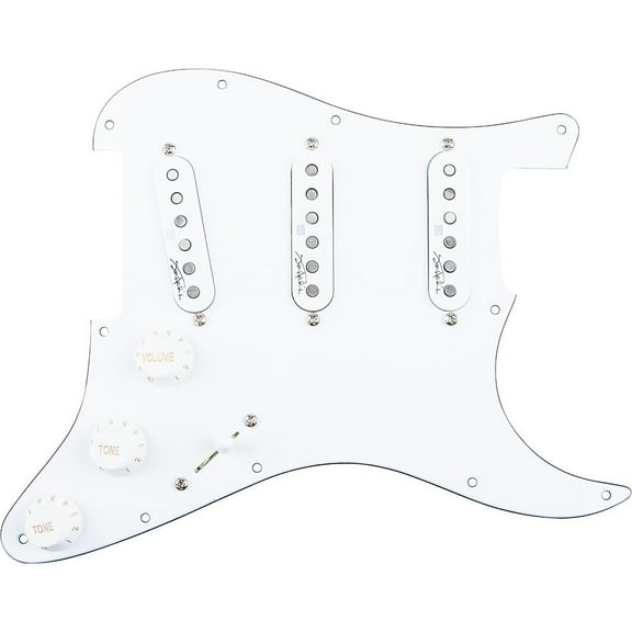 Seymour Duncan Jimi Hendrix Signature Loaded Voodoo Route Version Pickguard White White