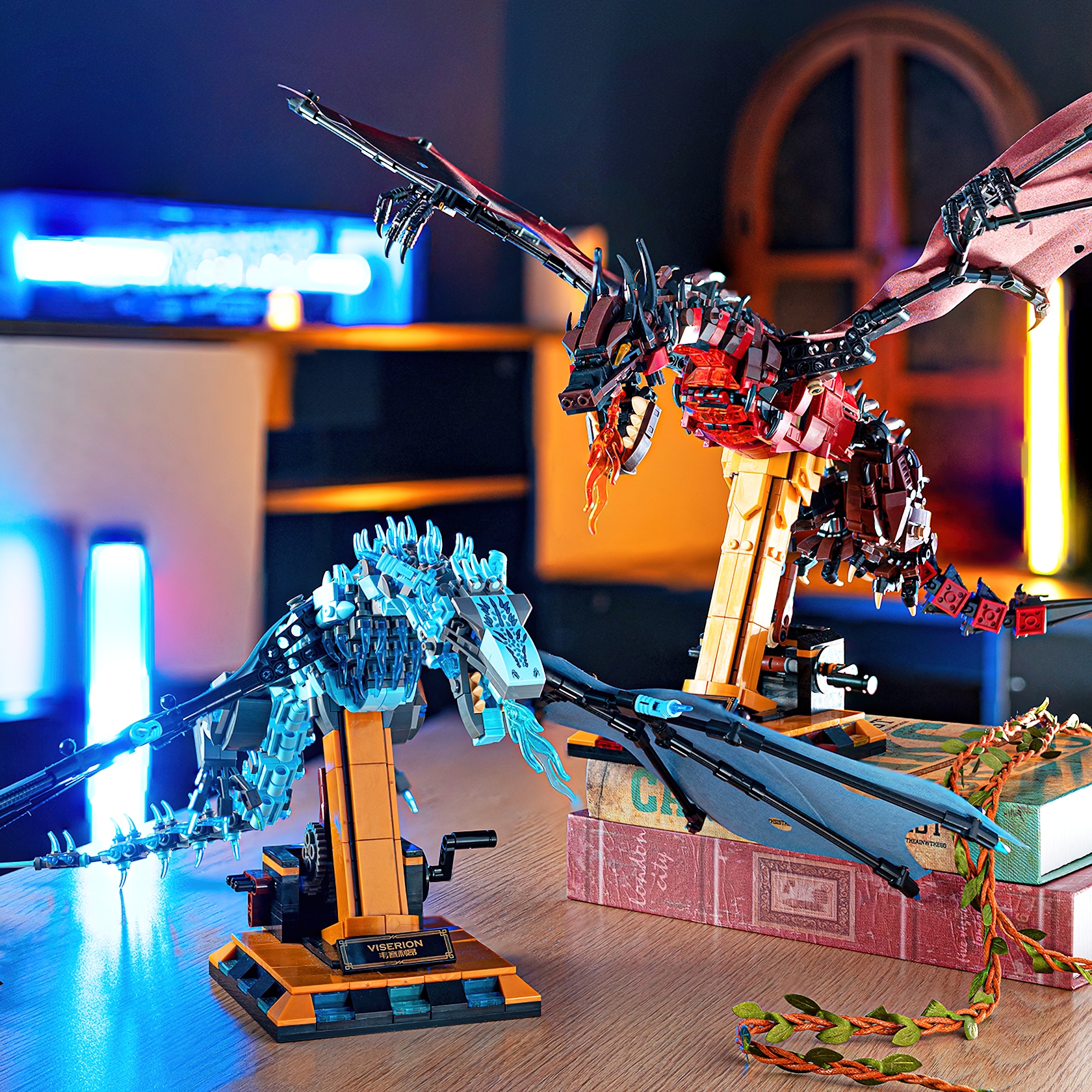 HI-Reeke Animal Building Block Set Viserion Dragon UK | Ubuy