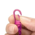 thumbnail image 4 of Uxcell 5 Pack Pet Bells, 13mm/0.51" Dia Rose Red Carbon Steel Bells with Clasps for DIY Crafts, 4 of 4