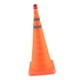 thumbnail image 1 of Cono De Seguridad Para El Tráfico De Automóviles, Resistente Al Calor, Suave, Llamativo, Activo, Pasivo, Luminoso, Telescópico, Plegable, Cono De Seguridad Para El Tráfico Con, 1 of 7