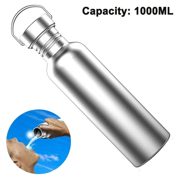 Stainless Steel Sports Water Bottle Bulk Double Wall Insulated Bottle With Handle And Leak Proof Lid For Cyclists Runners Hikers Walmart Com Stainless Steel Sports Water Bottle Bulk Double Wall Insulated Bottle With Handle And Leak Proof Lid For Cyclists Runners Hikers Walmart Com
