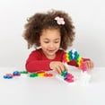 thumbnail image 4 of Plus Plus - Grande - Tubo de juego abierto - Mezcla de colores neón de 15 piezas - Tallo de construcción - Bloques de rompecabezas grandes entrelazados para niños pequeños y preescolares, 4 of 5