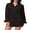 Black, variant on LMLYSoH Women's Satin Outfits Solid Color Lapel Long Sleeve Tops with Feather Cuffs Shorts Set Fashion Clothes