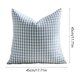 thumbnail image 3 of Fundas impermeables para cojines de exterior | Fundas decorativas para cojines | Fundas a cuadros para cojines de patio, sofá y banco, 3 of 6