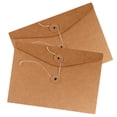 thumbnail image 3 of Document Pouch Kraft Paper 10Pcs 9.24X6.68X0.08In, 3 of 8