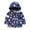 1-36Navy105, variant on CAIVO Toddler Kids Baby Boys Girls Long Sleeve Prints Windproof Jacket Hooded Lightweight Kids Coats Windbreaker Casual Outerwear Versatile Dailywear