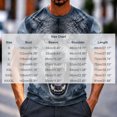 thumbnail image 5 of Men's 3D Wolf Graphic T-Shirts Cool Animal Print Short Sleeve Crewneck Casual Summer Outdoor Active Novelty Tops Lightweight Breathable Everyday Tees, 5 of 5