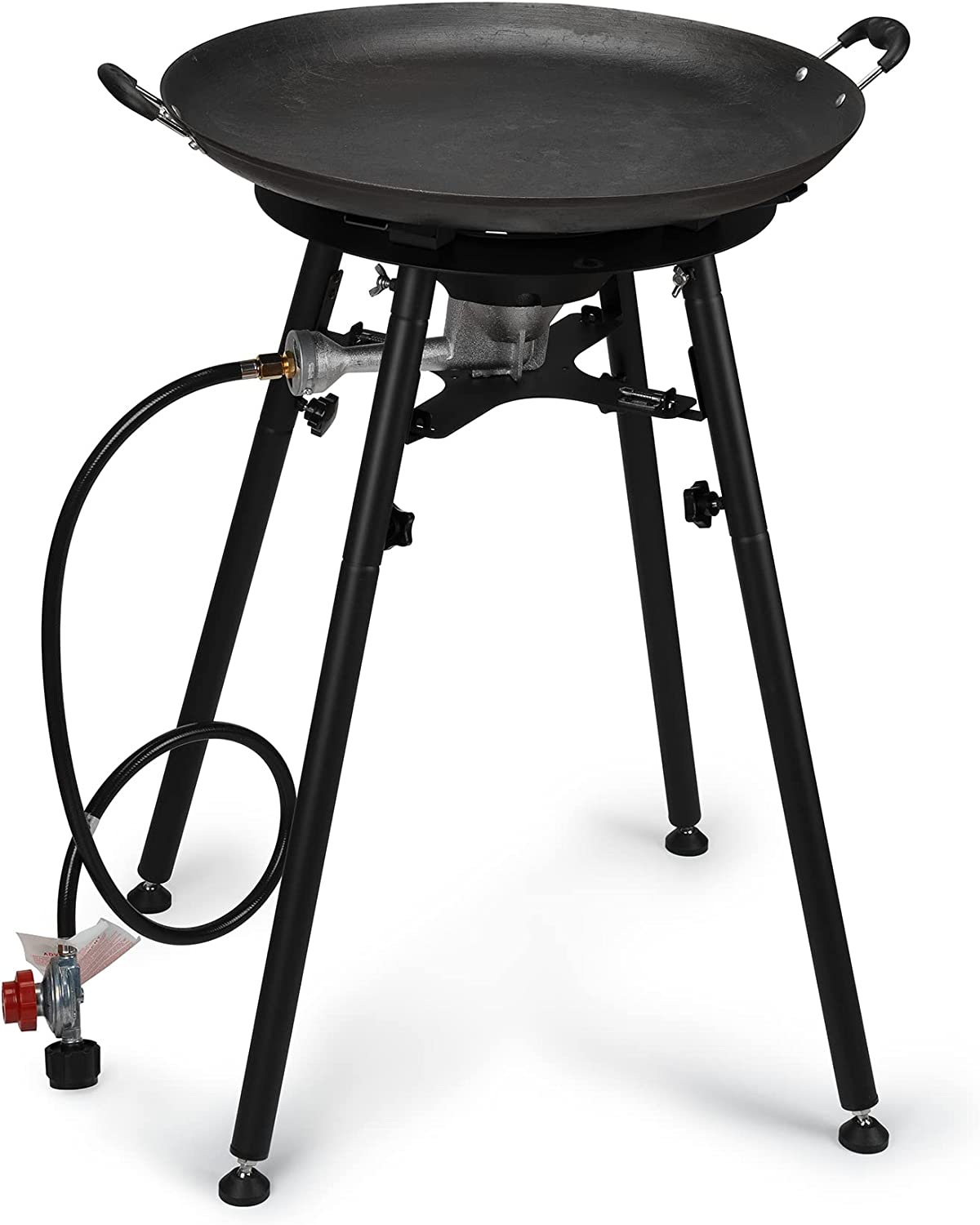 Onlyfire Paella Burner and Stand Set with 21 Inch Frying Pan and