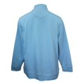 thumbnail image 3 of Club Room Men's Stretch Quarter-Zip Fleece Sweatshirt Shallow Blue-Size Small, 3 of 3