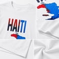 thumbnail image 6 of Haiti Island Flag Graphic T-Shirt, Unisex Classic Fit Tee, 6 of 9