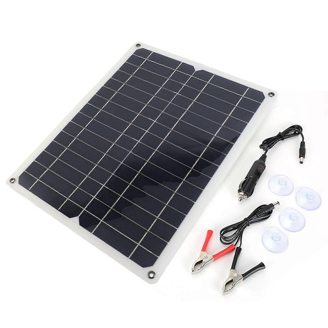 Panneau solaire extérieur haute efficacité 15 W, chargeur portable mobile, sortie USB 5 V