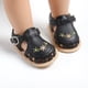 thumbnail image 4 of Puntoco Nuevos Zapatos Individuales De Suela Blanda Para Niños, Medianos Y Grandes, Zapatos Para Bebés Pequeños, Zapatos De Malla Anticaída, Zapatillas Para Niñas, Negro 19, 4 of 6