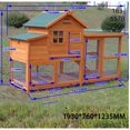 thumbnail image 2 of Premium Outdoor Pet Rabbit Cage The Perfect Home Rabbit Villa & Snuggly Rabbit Nest for Your Beloved Bunny, 2 of 3