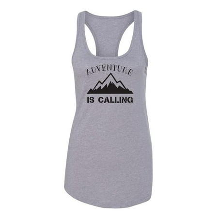 Adventure Is Calling Women Tank (Best Clothes For Summer Hiking)