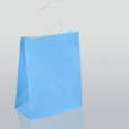 thumbnail image 3 of Coloured Paper Bags Twisted Handles Party Gift Carrier Recyclable Kraft Birthday, 3 of 4