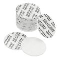 thumbnail image 1 of Unique Bargains 22mm PE Mousse Résistant Inviolable Pression Joint Sensible Blanc 200 Pack, 1 of 5