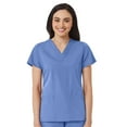 thumbnail image 4 of Red Panda Women's V-Neck Two Pocket Solid Scrub Top, 4 of 10