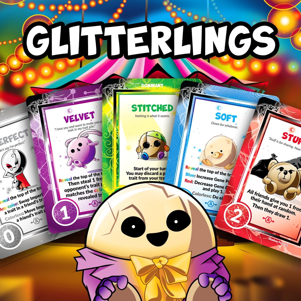 Doomlings Card Game: Shadow Puppets Bolster Expansion