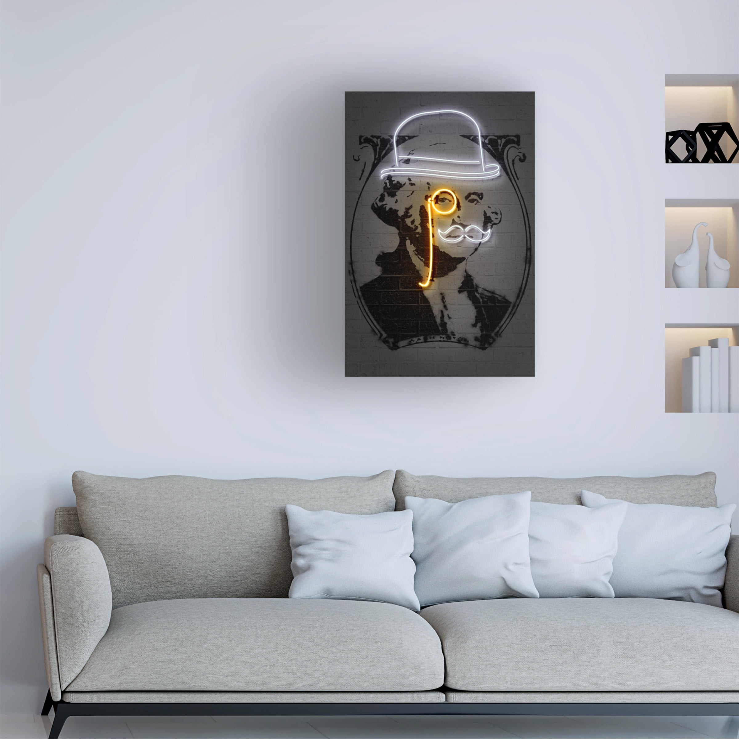 Trademark Fine Art 'Washington' Canvas Art by Octavian Mielu