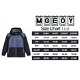 thumbnail image 3 of MGEOY Boys Girls Hooded Rain Jackets Waterproof Rain coats Windbreaker for Kids Lightweight Jackets, 3 of 7
