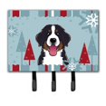 thumbnail image 1 of Winter Holiday Bernese Mountain Dog Leash & Key Holder, 1 of 1