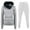 White 2 piece outfits for women, variant on Usmixi Sweatsuits Set for Women Womens Two Piece Outfits Sports Hooded Sweatshirt and Drawstring Jogger Pant Lounge Sets Ladies Girls Workout Tracksuits Sets with Pocket Under $10