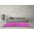 thumbnail image 3 of Ahgly Company Indoor Rectangle Abstract Pink Modern Area Rugs, 2' x 3', 3 of 4