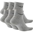 thumbnail image 2 of Nike Women's Everyday Lightweight No-Show Socks (6 Pair) Dark Grey Heather/Black Medium, 2 of 2