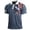 Blue, variant on JUMESGU Mens Golf Shirts with Pockets and Short Sleeves Men's Regular-Fit Golf Polo Shirt Available in Big and Tall (White,XXXL)