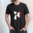 thumbnail image 2 of Birdeem T-shirt Décontracté pour Homme à Col Rond, Manches Courtes, Coupe Ample, 2 of 6
