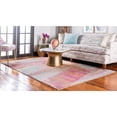 thumbnail image 5 of Unique Loom Quartz Lyon Rug Multi/Blue 5' 1" x 8' Rectangle Geometric Contemporary Perfect For Living Room Bed Room Dining Room Office, 5 of 6