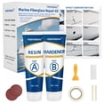 thumbnail image 1 of Kit de reparación de fibra de vidrio marina FENFANDAS Boat White Gel Coat, 1 of 6