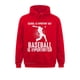 thumbnail image 3 of La escuela es importante, pero el béisbol es más importante. Sudadera con capucha divertida para hombre. Sudadera con capucha cómoda y ajustada., 3 of 5