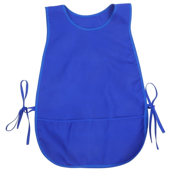 Kitchen Apron for Women and Men with 2 Pockets, Adjustable Ties on Both Sides, Art Smock for Painting, Hairstylist, Cleaning